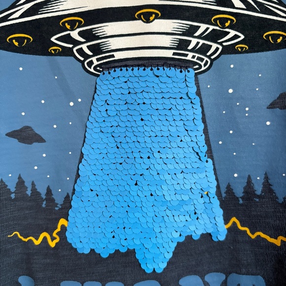 GAP Sequin T-Shirt Hoodie - Picture 11 of 15